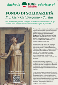 Fondo di solidarietà CISL Scuola Bergamo