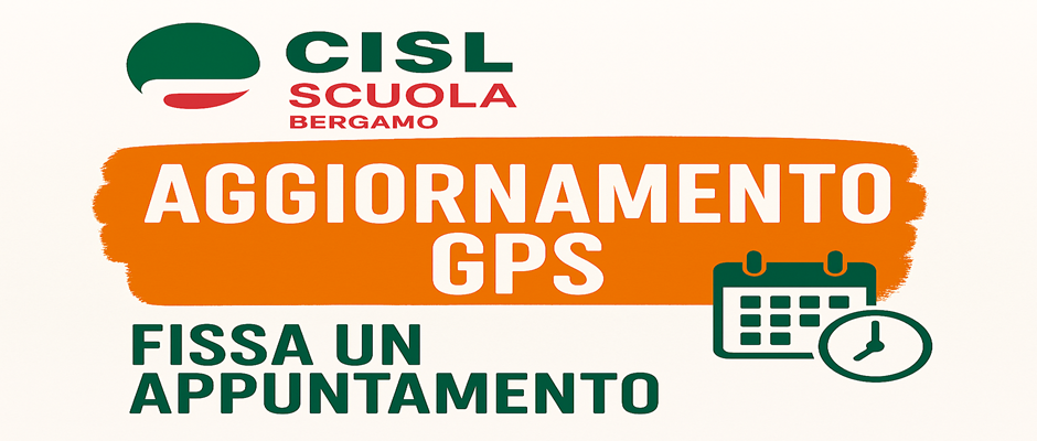  AGGIORNAMENTO GPS E GRADUATORIE D'ISTITUTO   DOMANDE DALLE ORE 12:00 DEL 23/02/2026 AL 16/03/2026