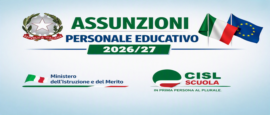 ORGANICO DEL PERSONALE EDUCATIVO PER L'A.S. 2026/27, PUBBLICATO IL DECRETO