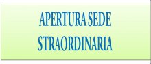 Apertura sede starordianria