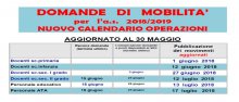 Nuovo Calendario Mobilità aggiornato