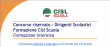 Concorso riservato Dirigenti