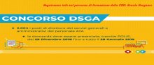 Concorso DSGA pubblicato il bando