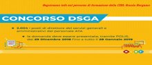 Concorso DSGA corso di formazione CISL Scuola Bergamo