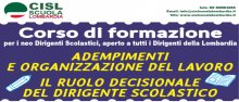 Convegno DS Cisl Scuola Bergamo