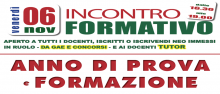 Incontro formativo 6 novembre neo assunti