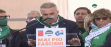 Intervento Sbarra "Mai più fascismi"