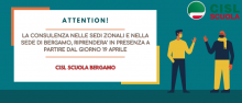 Consulenza in presenza Consulenza in presenza