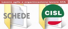 Schede CISL Scuola su lavoro agile e organizzazione lavoro ATA