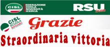 Straordinaria vittoria alle elezioni RSU Bergamo CISL Scuola